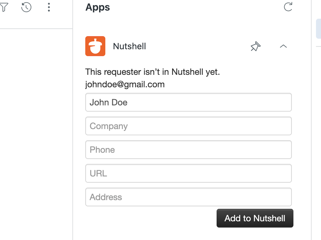Nutshell primary marketing image — CRM and Marketing app on the Zendesk Marketplace